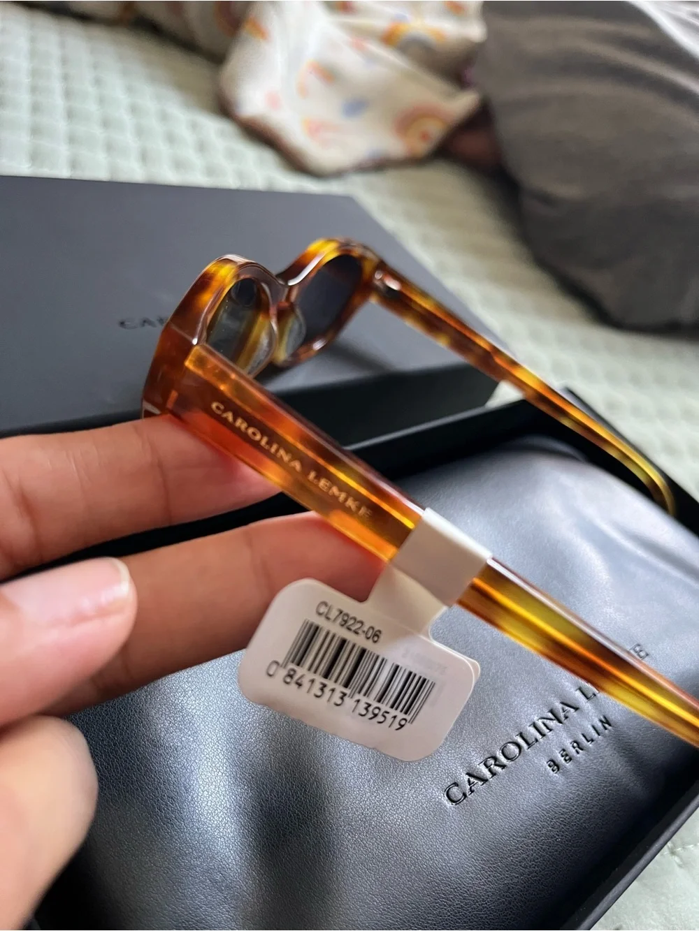 Carolina Lemke Tortoise Sunglasses
